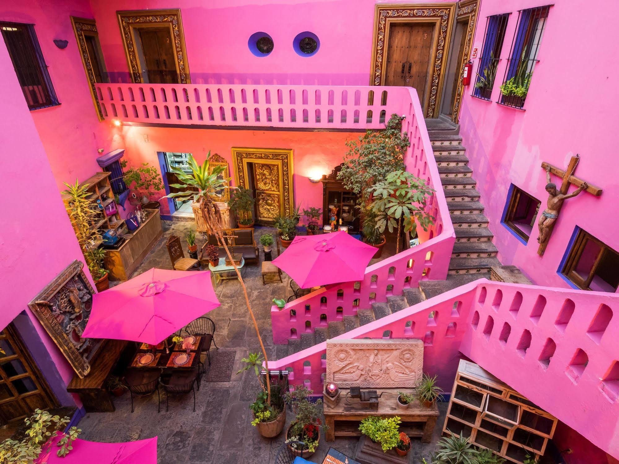 Meson Sacristia De La Compania Hotel Boutique Puebla Eksteriør billede